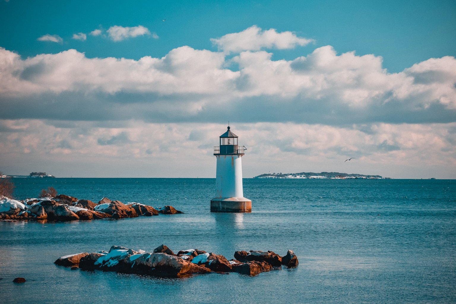 Winter Island from Salem Harbor, Massachusetts
